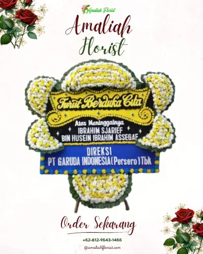Papan Bunga Duka di Cimangkok